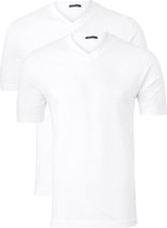 Schiesser American T-shirts V-hals 2-pack - wit -  Maat XL