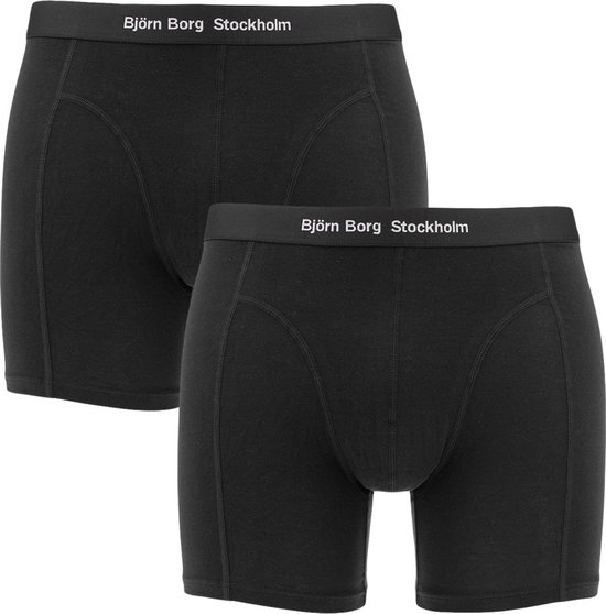Björn Borg Lyocell boxers - heren boxers normale lengte (2-pack) - multicolor - Maat: XXL