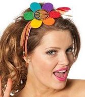 Haarband bloem hippie