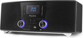 DAB radio met CD speler, Bluetooth, USB mp3 speler en radio - Stereo - Zwart - Audizio Cannes