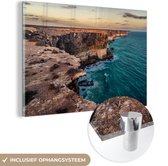 Bunda cliffs Glass 60x40 cm - Tirage photo sur verre (décoration murale en plexiglas)