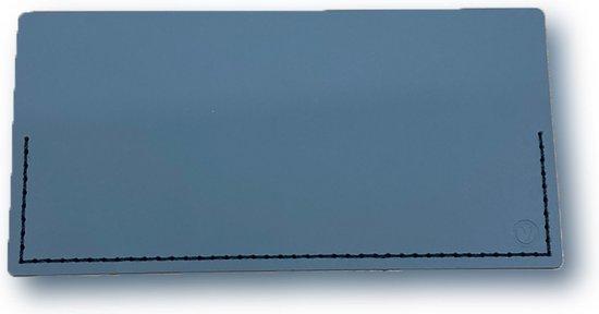 Vacavaliente Stack S3 Wallet - Grijs met zwart stiksel