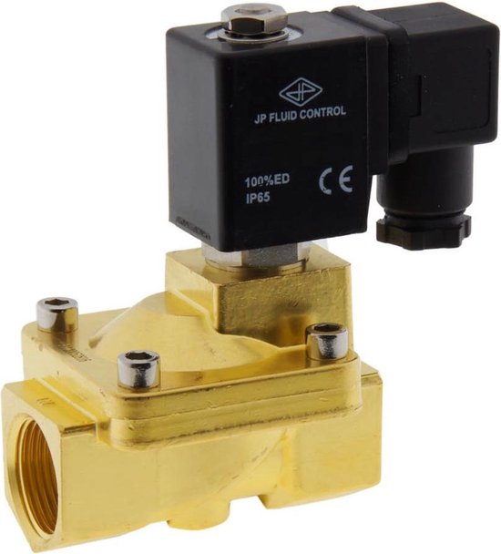 Foto: Magneetventiel st ia 3 4 messing epdm 0 5 16bar 24v ac st ia034b200e 024ac