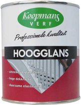Koopmans Hoogglans 374 Zwart - 0,75 L