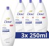 Dove Deeply Nourishing Verzorgende Douchegel - 3 x 250 ml - Voordeelverpakking