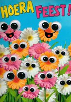 Verjaardagskaart Extra Groot Hoera Feest