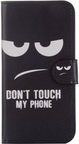 iPhone X portemonnee hoesje don't touch my phone