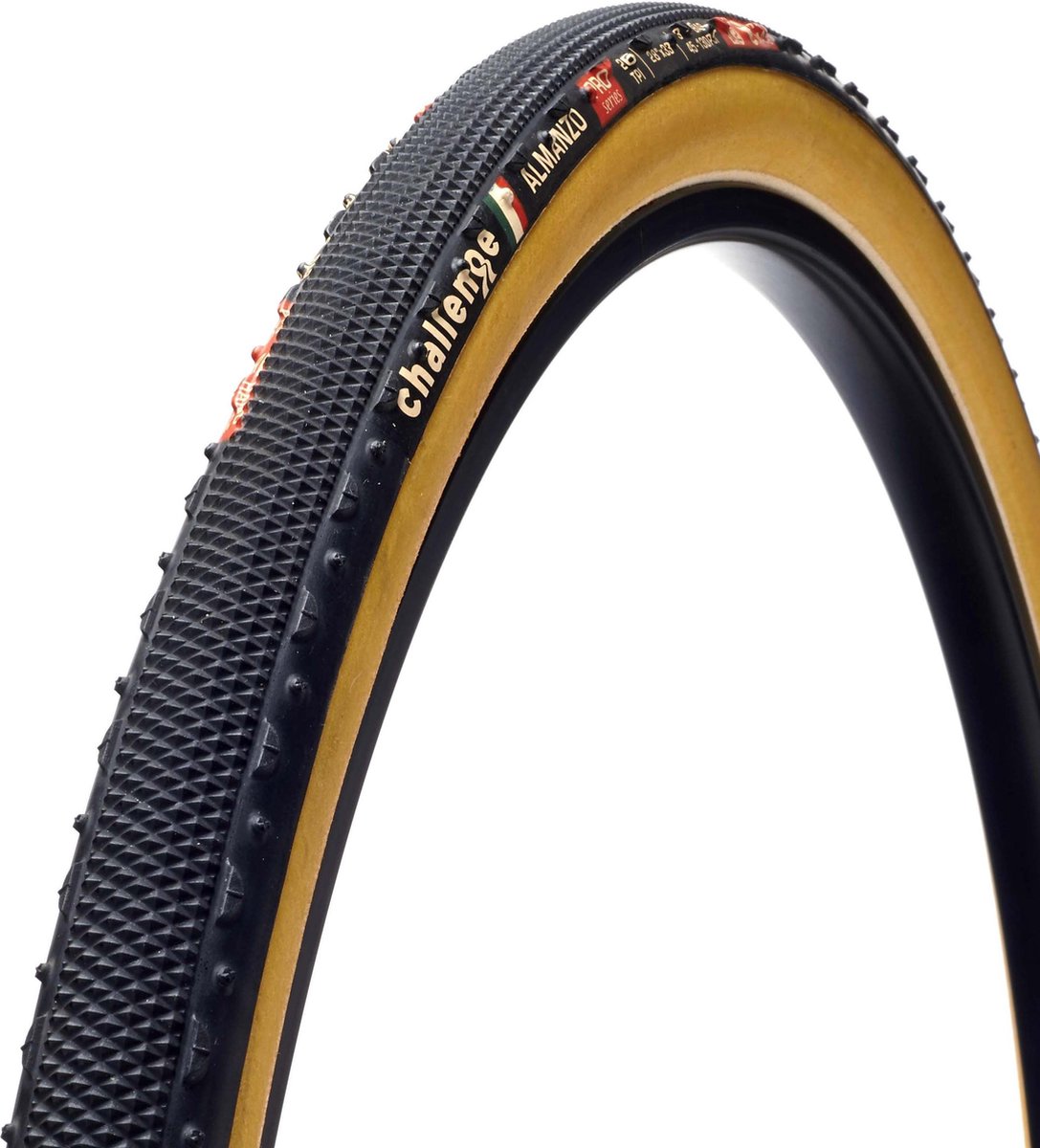 Challenge Buitenband Almanzo 33 mm Open Zwart/Bruin