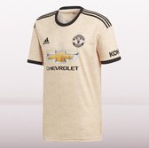 ADIDAS Manchester United Uitshirt 2019-2020 Heren - Wit-Multicolour - Maat M