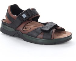 Mephisto SHARK FIT SANDALCALF - Heren sandalen - Kleur: Bruin - Maat: 42