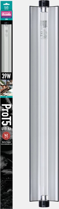 Pro T5 UVB Kit, 14% UV Lamp - 39W (90 cm)
