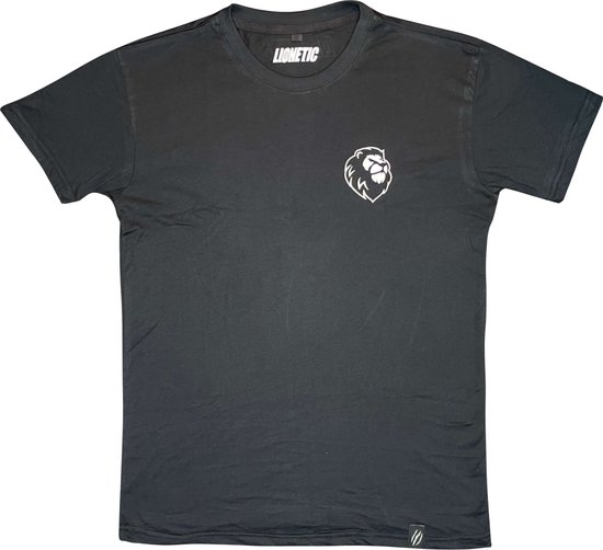 Lionetic Fitness Shirt -Gym Kleding - Gym Kleding Heren - Gym Shirt - Herenbodybuilding T-shirt - Wit - Essentials Series - XXL