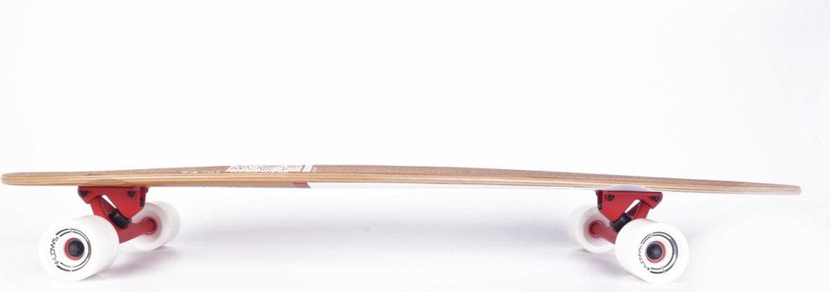 Tempish – Flow Longboard – 42 inch 107 cm – Carving & Cruiser Longboard – Stabiel & Flexibel