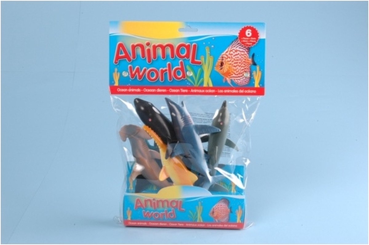 Animal World oceaan dieren 6 in zak — afbeelding 6