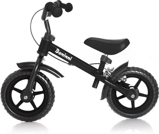 Product: Baninni Loopfiets 2 - 3 Jaar Wheely Zwart, van het merk Baninni
