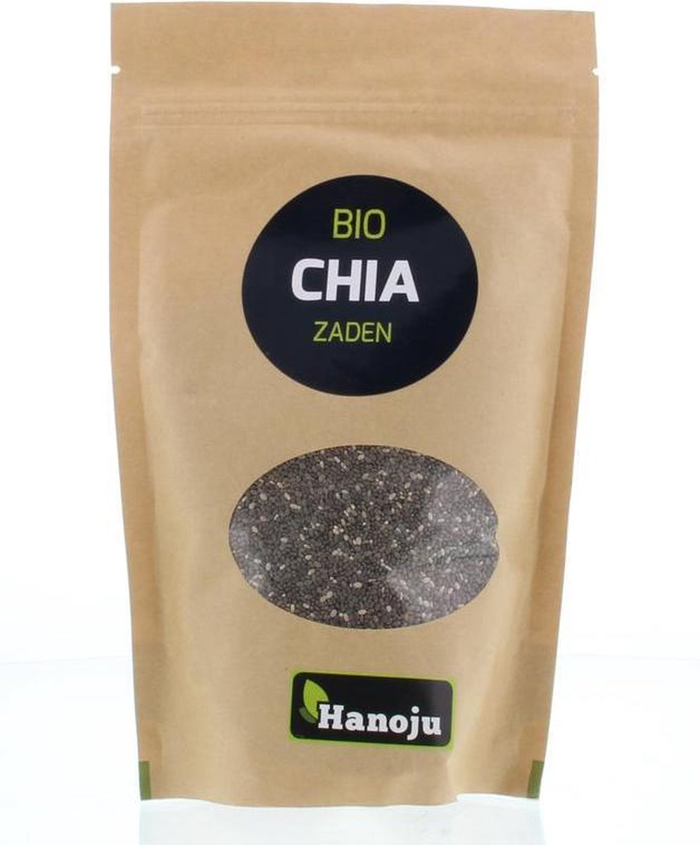 Goedkoopste Hanoju Chia zaad paper bag bio (250g