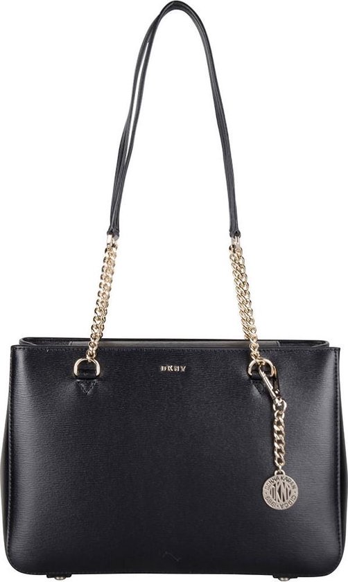 trog Indirect Het eens zijn met DKNY Shoppers Bryant Medium Shopper Tote Zwart | bol.com