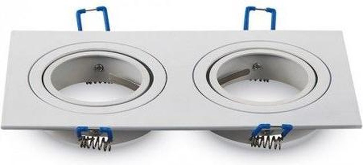 V-TAC VT-783SQ-WH LED Inbouwspot - GU10 - IP20 - Wit