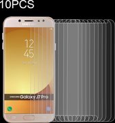10 STKS voor Galaxy J7 (2017) (EU-versie) 0,26 mm 9H Oppervlaktehardheid 2,5D Explosieveilige niet-volledig scherm Gehard glas Zeeffilm