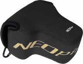 NEOpine Neoprene Shockproof Soft hoesje Bag met Hook voor Nikon P900s Camera(zwart)