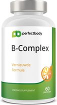 Vitamine B-complex - 60 Plantcapsules - PerfectBody.nl