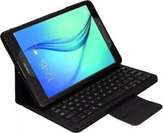 cursief Dhr Verstrooien Samsung Galaxy Tab A 9.7 Bluetooth toetsenbord hoes zwart | bol.com