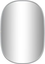 vidaXL - Wandspiegel - 50x35 - cm - zilverkleurig