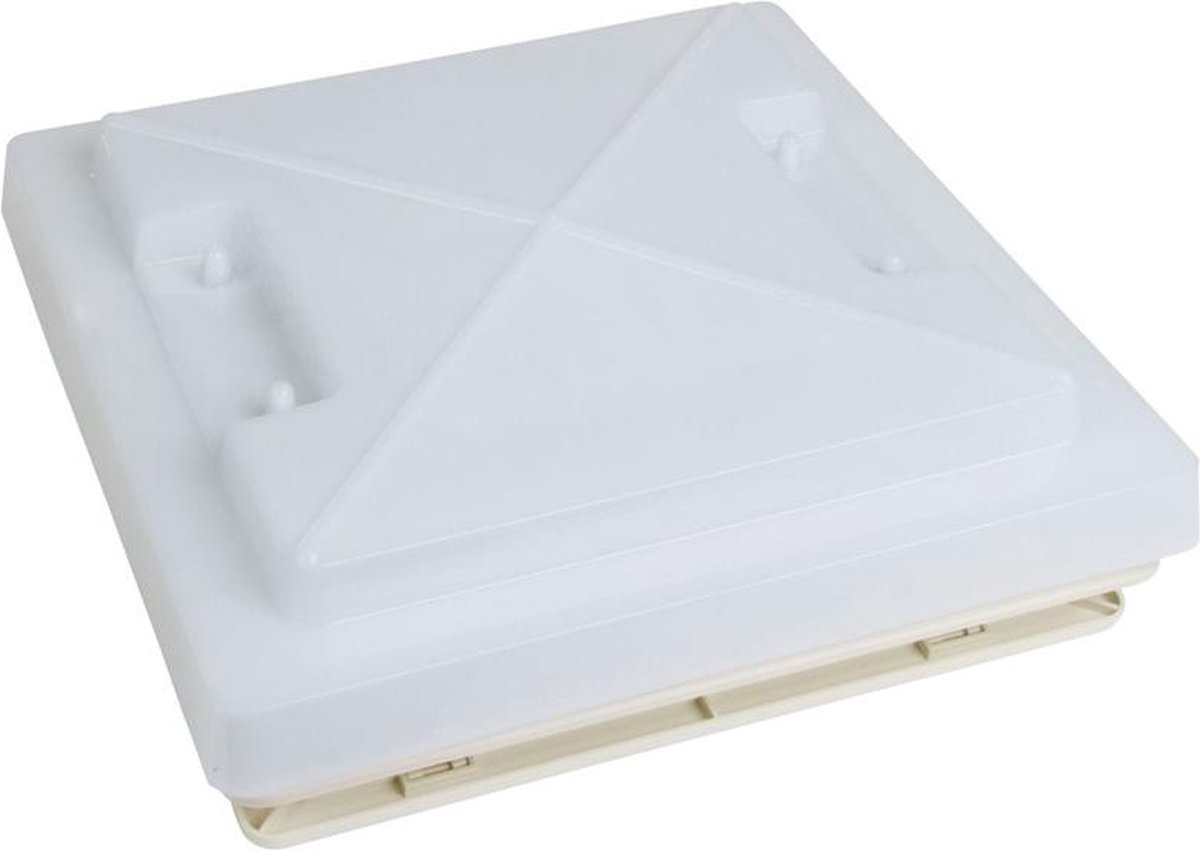 MPK Dakluik 28x28 Wit Kader+Vliegenhor