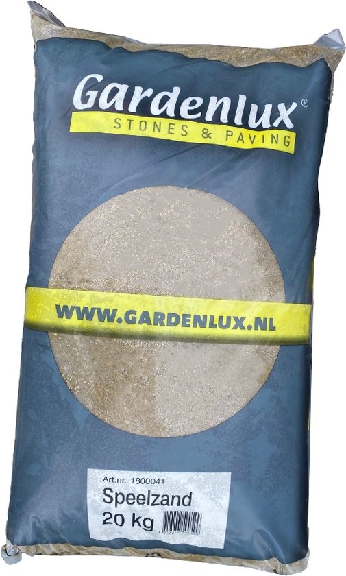 Gardenlux Speelzand - Zandbakzand - Zand voor Zandbak - Gecertificeerd - Zak 20kg