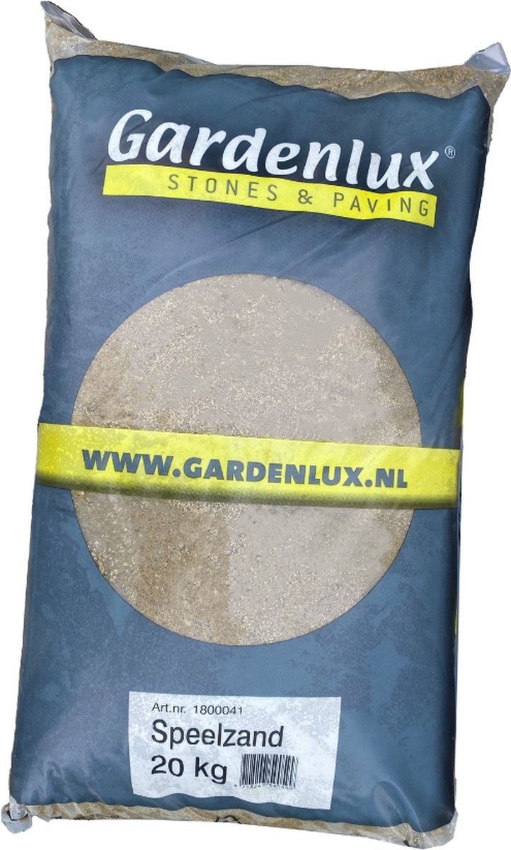 Gardenlux Speelzand - voor Zandbak - Gecertificeerd - Zak 20kg
