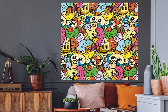 Muurstickers Driehoekjes - Eigen Formaat & Kleur - v.a. €3