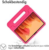 iMoshion Tablet Hoes Kinderen Geschikt voor Samsung Galaxy Tab A7 - iMoshion Kidsproof Backcover met handvat - Roze