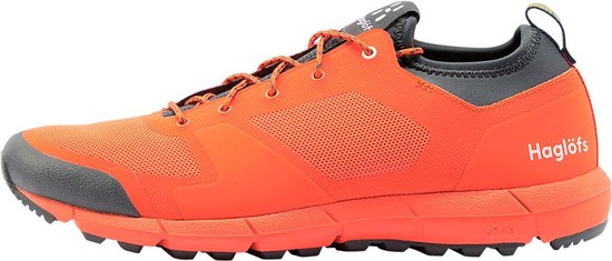HAGLOFS LIM Chaussures de randonnée basses - Orange Flame / Magnétite - Femme - EU 40