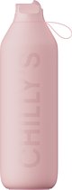 Chillys Series 2 - Drinkfles - Thermosfles - 1000ml - Blush Pink