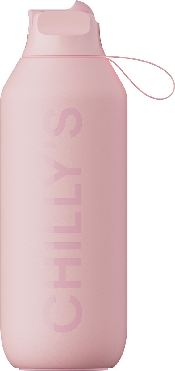 Chilly's Series 2 - Drinkfles - Thermosfles - 500ml - Blush Pink