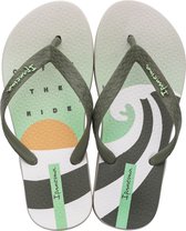 Ipanema Classic Kids Slippers Unisex Junior - Beige/Green - Maat 31/32