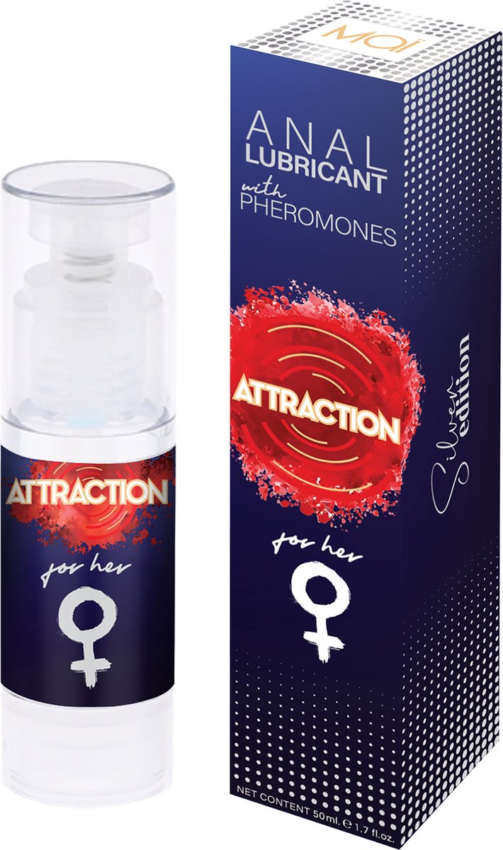 Goedkoopste Attraction Glijmiddel Anal Lubricant With Pheromones Attraction For Her 50 Ml