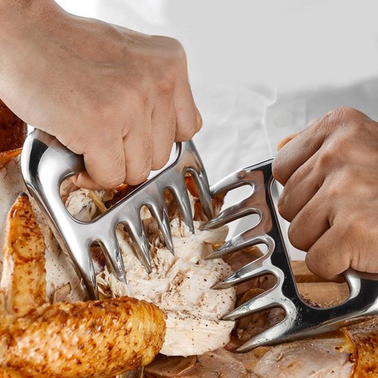 Meat Claws Vlees Shredders | Vleesklauwen | Meat Claws | BBQ | Bear Paws | Meat Shredders | Vlees Houders | Barbeque Accesoires | Pulled Pork Klauwen
