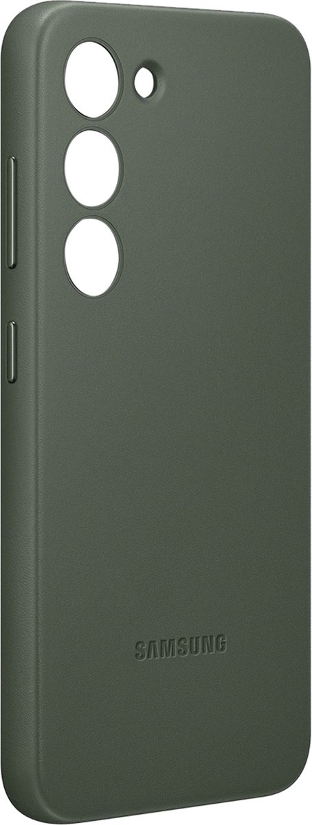 Samsung Leather Cover - Samsung Galaxy S23 - Groen