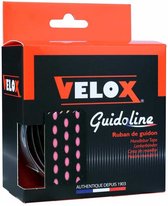 VELOX Bi-Color 2.10 Meter Stuurlint Black / Pink 3.5 x 30 mm