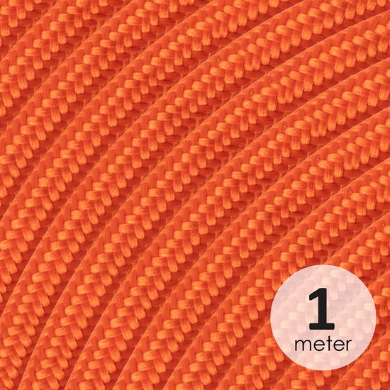 Home Sweet Home - Strijkijzersnoer Oranje - stof - bestel per meter -... |  bol.com