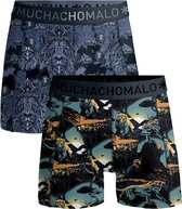 Muchachomalo Boys Boxershorts - 2 Pack - Maat 176 - Jongens Onderbroeken