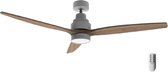 Cecotec 05839, Huishoudelijke ventilator met bladen, Bruin, Grijs, Plafond, Draadloos, 8 uur, DC