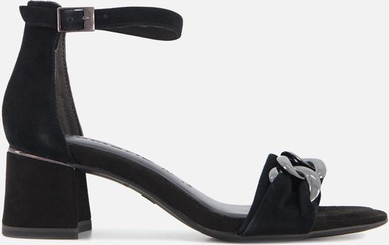 Tamaris Sandalen met hak zwart Leer Dames Maat 37 bol