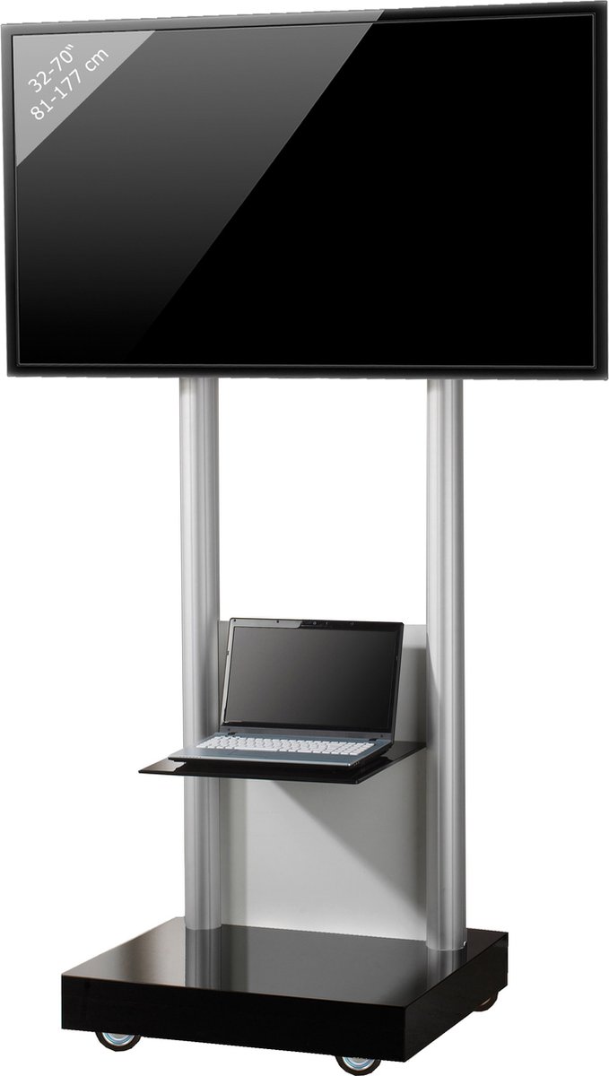 VCM Trolley TV Stand Rollers TV Trolley Stand oprolbaar Monte Visolo2 Trolley TV Stand... bol