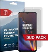 Rosso OnePlus 6T Ultra Clear Screen Protector Duo Pack