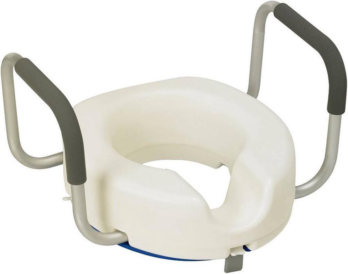 Toiletverhoger met armsteunen - 10 cm verhoging - Adhome