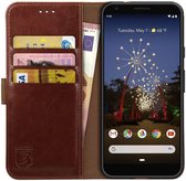 Rosso Element Google Pixel 3A XL Hoesje Book Cover Bruin