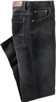 Herenjeans van stretchdenim zwart maat 29 (kort)