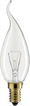 Philips Gloeilamp Helder Kaars Bended-Tip 25W E14